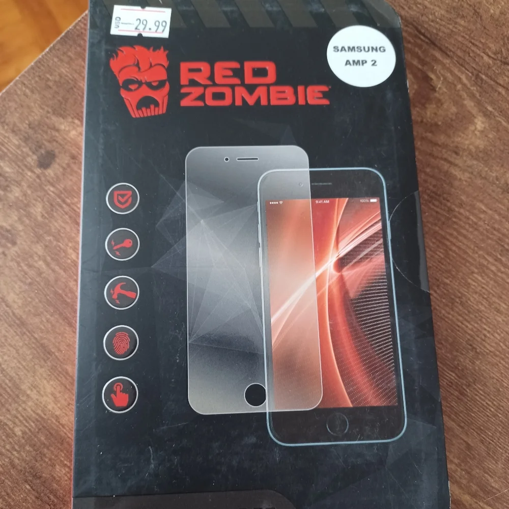Samsung Amp 2 tempered glass screen protector